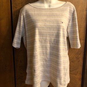 Tommy Hilfiger striped short sleeve shirt